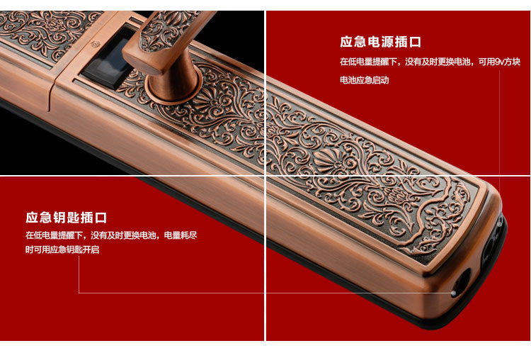 玉蛟龍智能門鎖 智能鎖防窺視輸入、半導(dǎo)體/光學(xué)指紋傳感器