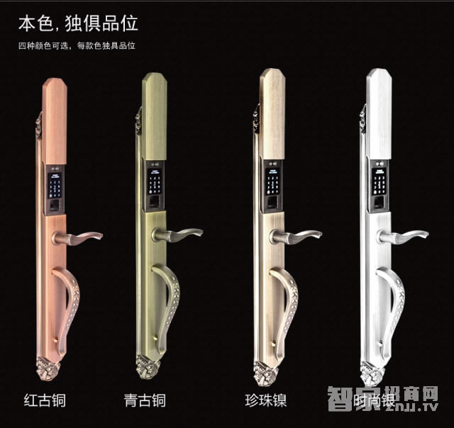 百思易智能鎖 智能鎖/手機(jī)遠(yuǎn)程開鎖/六合一智能鎖