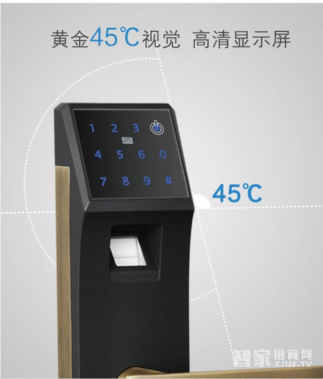 百思易智能鎖 防盜智能鎖/不銹鋼霸王鎖體/八種開(kāi)鎖方式