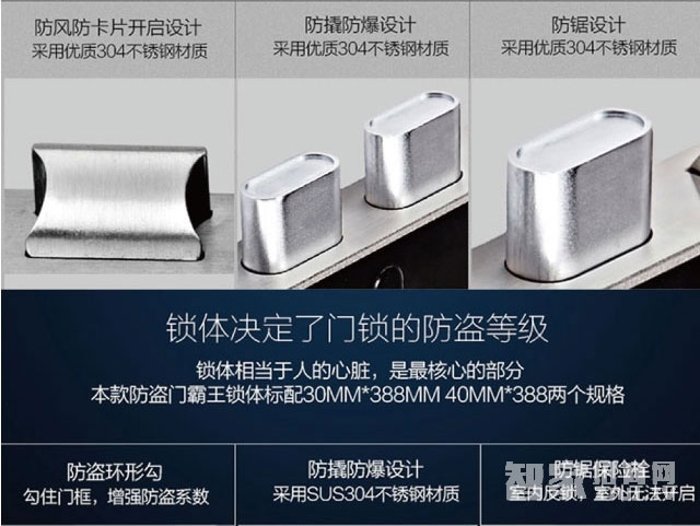 百思易智能鎖 防盜智能鎖/不銹鋼霸王鎖體/八種開(kāi)鎖方式