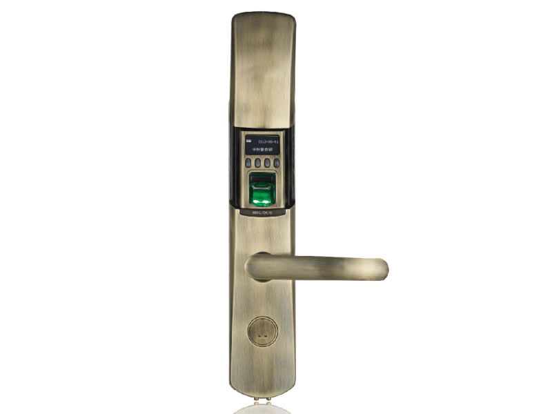 e控智能鎖 智能指紋門(mén)鎖鋅合金滑蓋智能鎖