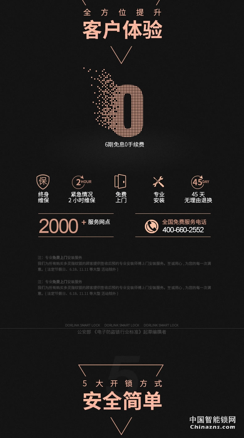 多靈全自動(dòng)指紋鎖S9 家用防盜門(mén)密碼酒店門(mén)鎖智能鎖