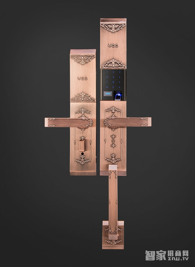 voc奢華貴族系列 LS79智能密碼指紋鎖