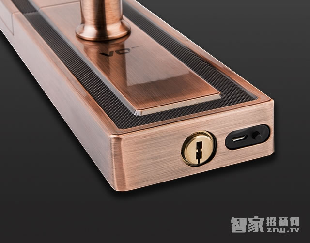 voc智能密碼鎖 F9指紋家用電子門鎖
