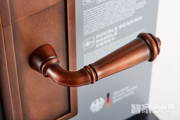 艾棲指紋鎖 家用純銅系列 電子智能門鎖