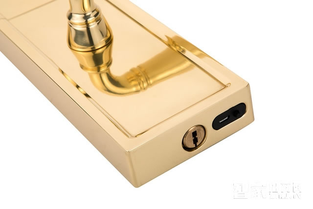 艾棲防盜銅門鎖 純銅手工制 德國進口電子門鎖