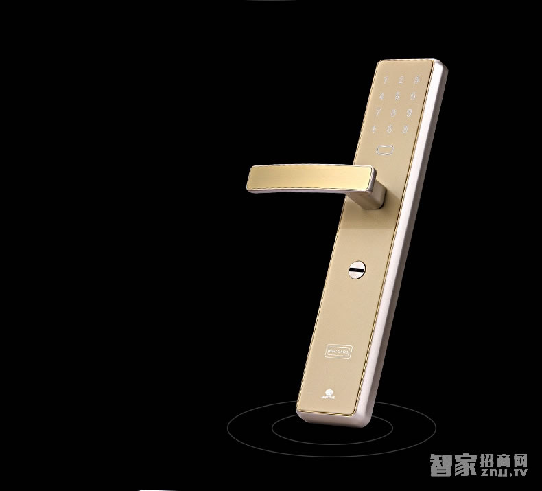 核桃智能鎖 手機藍牙開鎖 智能卡鎖W2