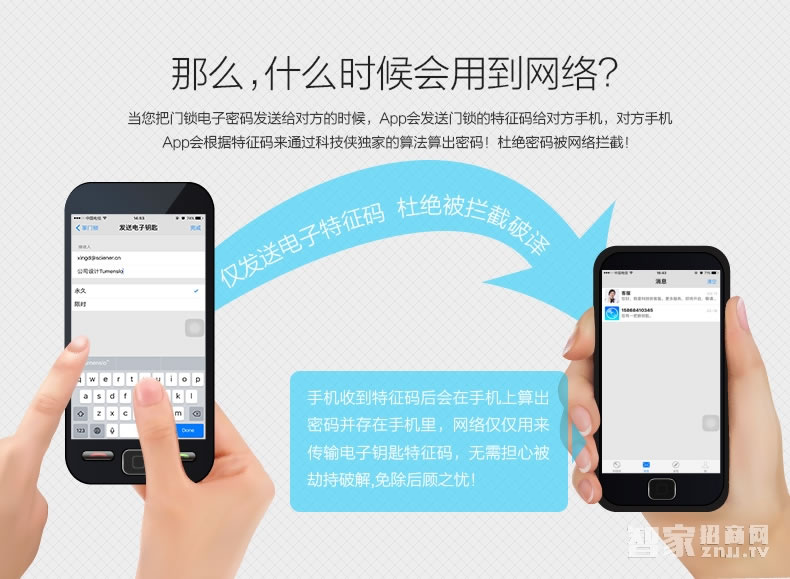 科技俠智能鎖 家用防盜門藍(lán)牙感應(yīng)鎖
