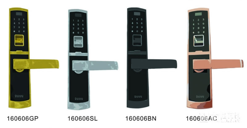 眾和物聯(lián)智能指紋鎖 防盜門木門智能鎖 電子密碼鎖