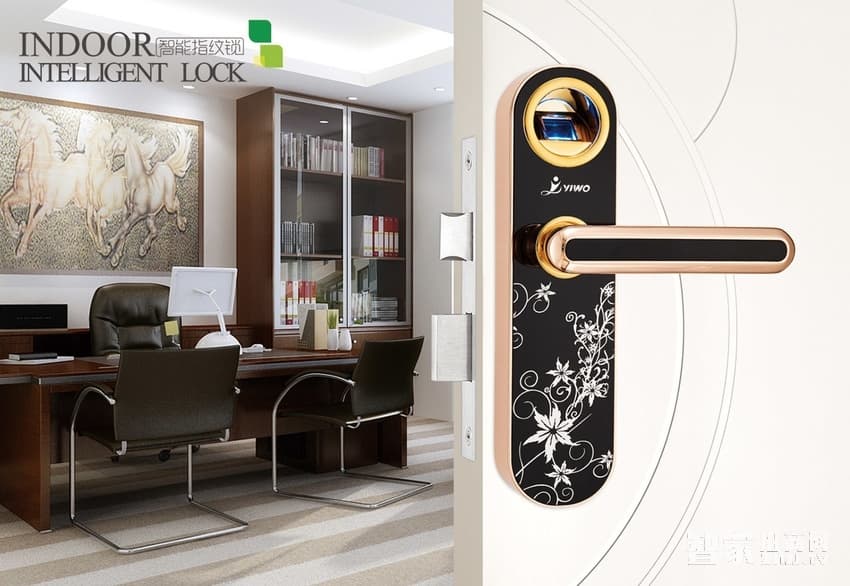 云慧浩通APP智能鎖 指紋密碼鎖 滑蓋電子門鎖