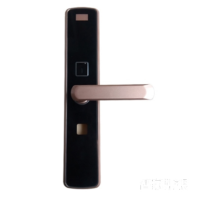 全民智能鎖 直板玫瑰金刷卡鎖