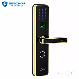 星海創安智能鎖 家用直板指紋鎖