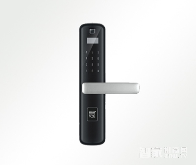 智家人智能鎖 曲面電子密碼鎖 半導體指紋鎖