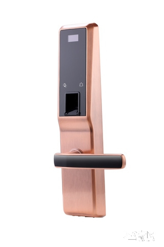 彩虹智能鎖 指紋鎖密碼鎖刷卡鎖直板鎖雙色可選