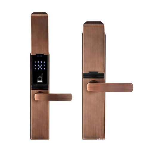 鼎鼎紅入戶門指紋鎖 家用室內防盜密碼鎖