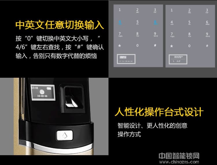 優(yōu)咖遠(yuǎn)程控制物聯(lián)網(wǎng)智能鎖 防貓眼開啟指紋鎖