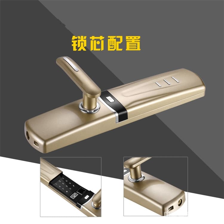 優(yōu)咖遠(yuǎn)程控制物聯(lián)網(wǎng)智能鎖 防貓眼開啟指紋鎖