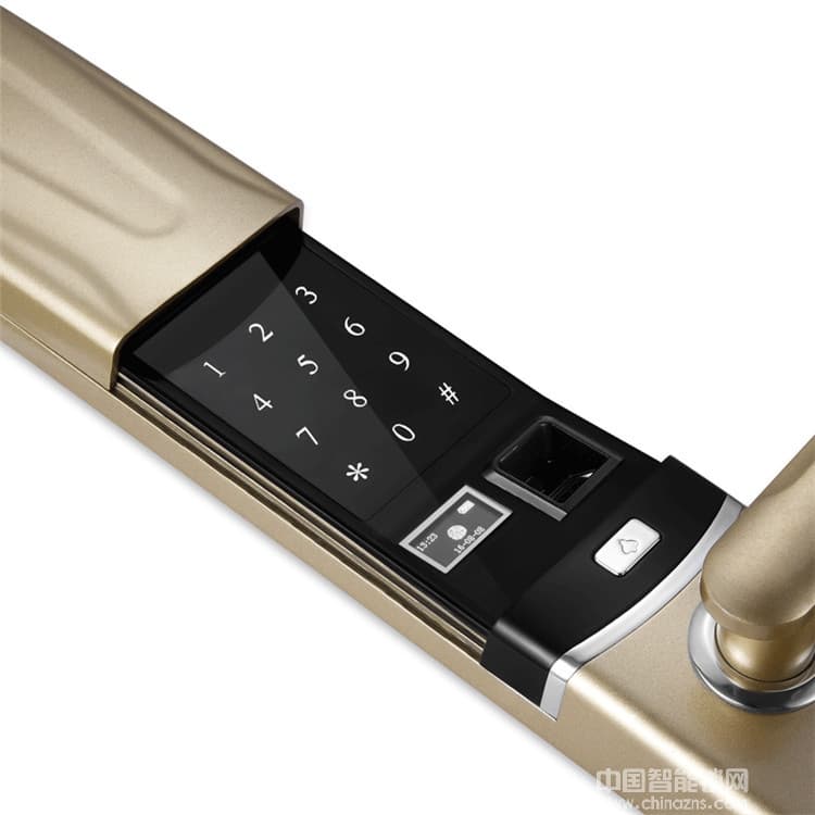 優(yōu)咖遠(yuǎn)程控制物聯(lián)網(wǎng)智能鎖 防貓眼開啟指紋鎖