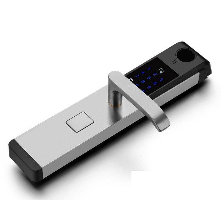 藍盾智能鎖電子感應門鎖 新款家用防盜指紋鎖