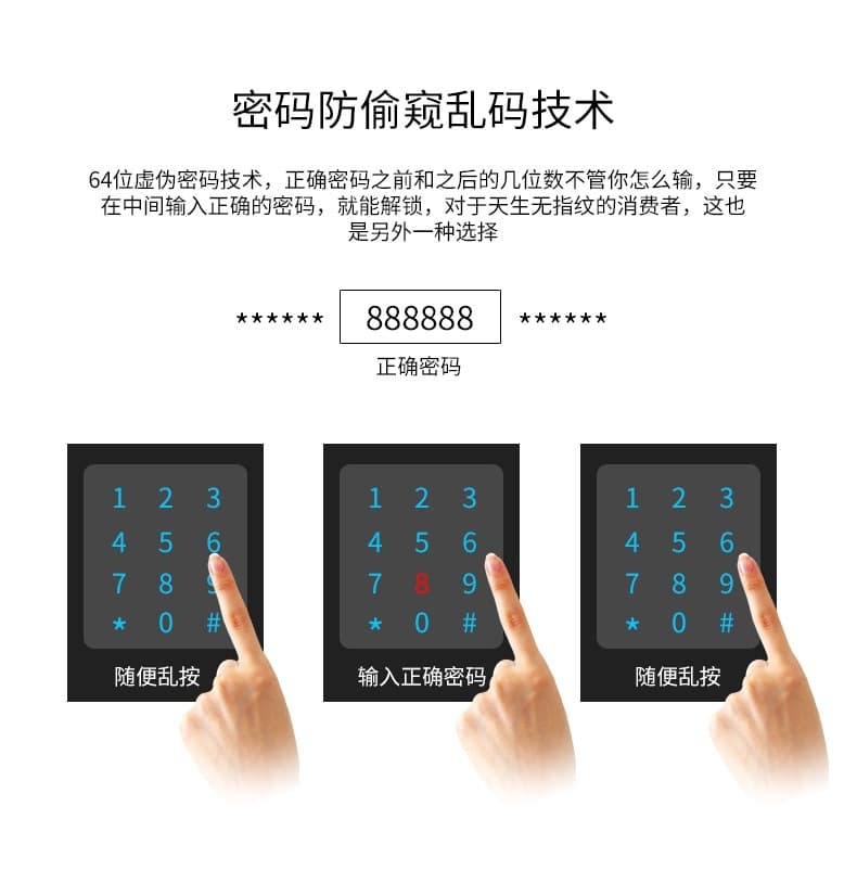 榮心智能鎖 不銹鋼全自動指紋鎖 半導體帶陀螺儀智能鎖