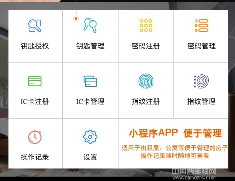凱技智能鎖 藍牙智能指紋密碼鎖 出租房公寓智能鎖
