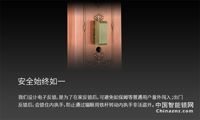 VOC指紋鎖智能鎖 L79電子鎖密碼鎖