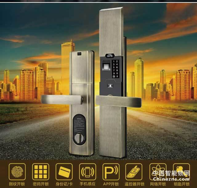 百思易公寓智能門鎖D9888F 防撬報警