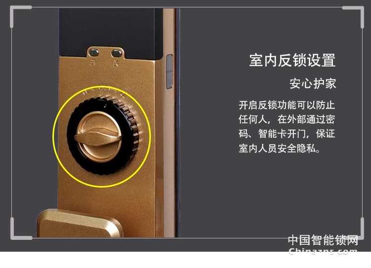 愛爾家家用指紋鎖D1 鋁合金全自動(dòng)智能鎖