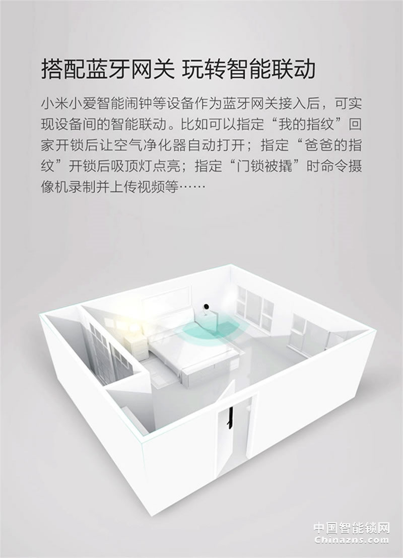 鹿客智能鎖 全自動(dòng)指紋門鎖家用防盜門classic