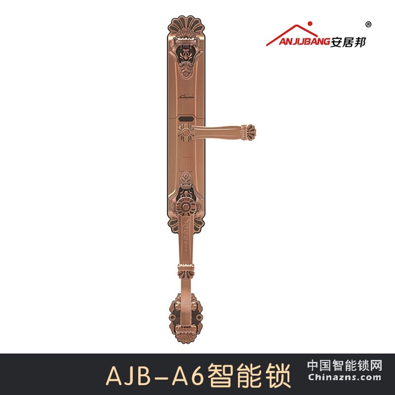 安居邦別墅智能鎖 高檔小區指紋鎖AJB-A6