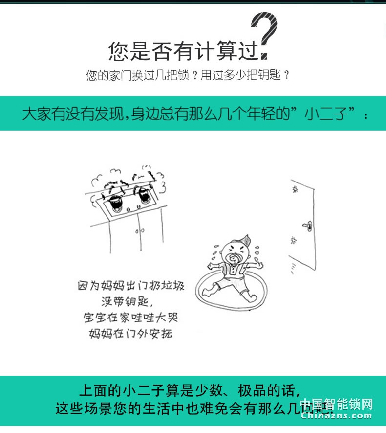 耐特不銹鋼智能鎖 和諧3號 防盜電子鎖