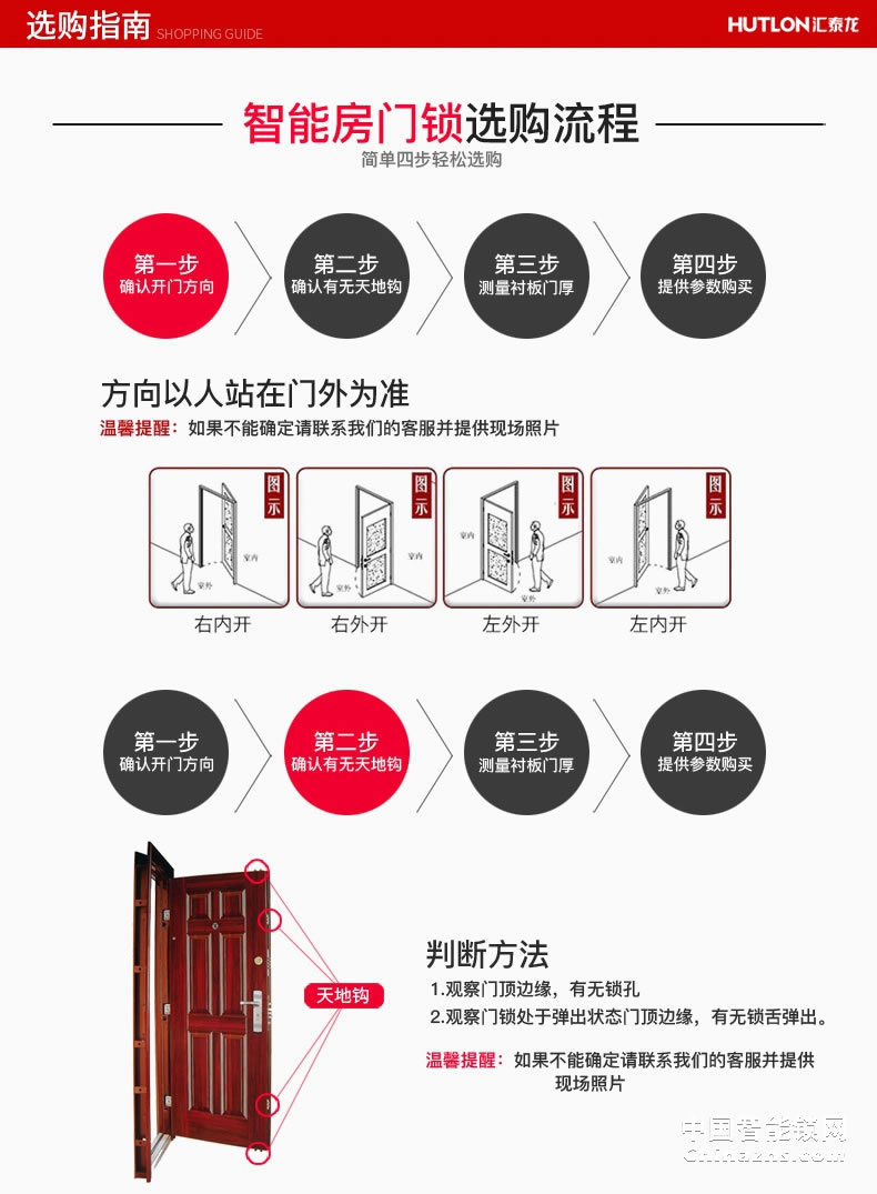 匯泰龍智能鎖69017 指紋鎖家用防盜門(mén)鎖電子密碼鎖