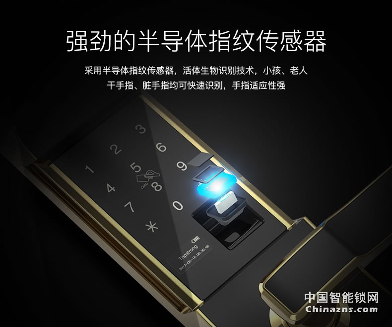 頂固指紋鎖 智能鎖指紋密碼鎖 防盜大門鎖