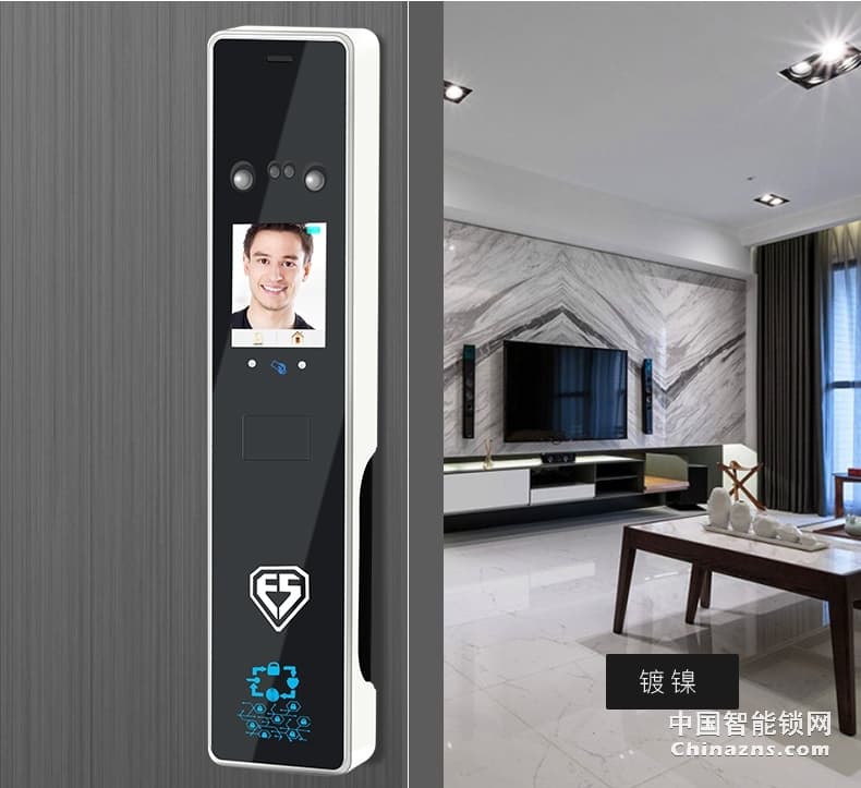 因碩人臉識(shí)別鎖 全自動(dòng)指紋鎖 刷臉智能門(mén)鎖