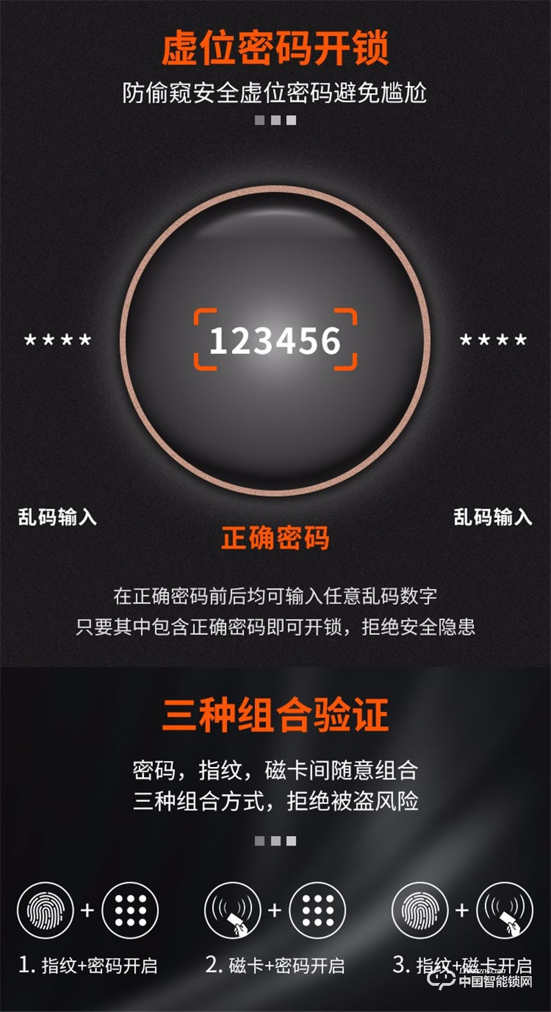 科萊寶指紋鎖智能鎖 家用防盜門(mén)電子鎖密碼鎖 