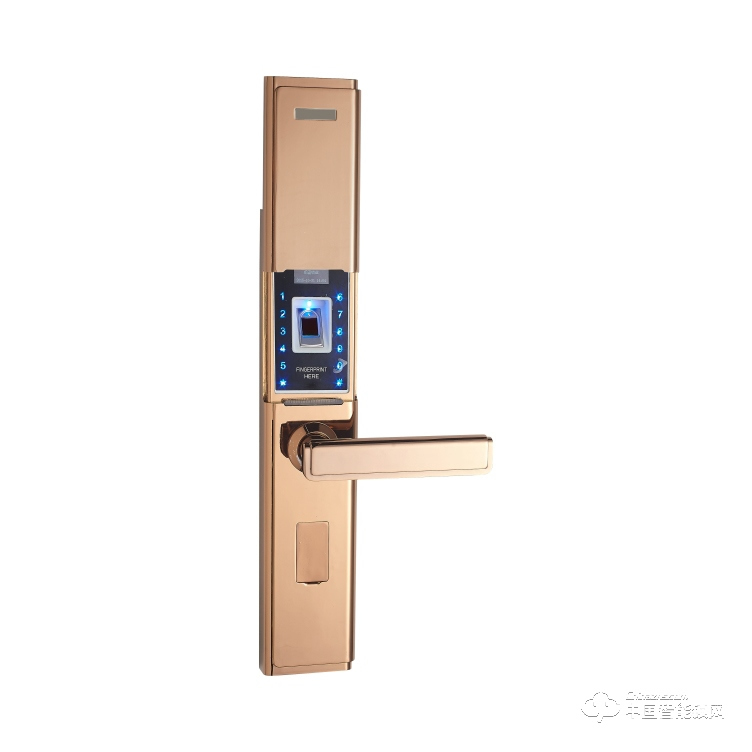 郡旗智能鎖 時(shí)尚滑蓋密碼鎖智能門鎖