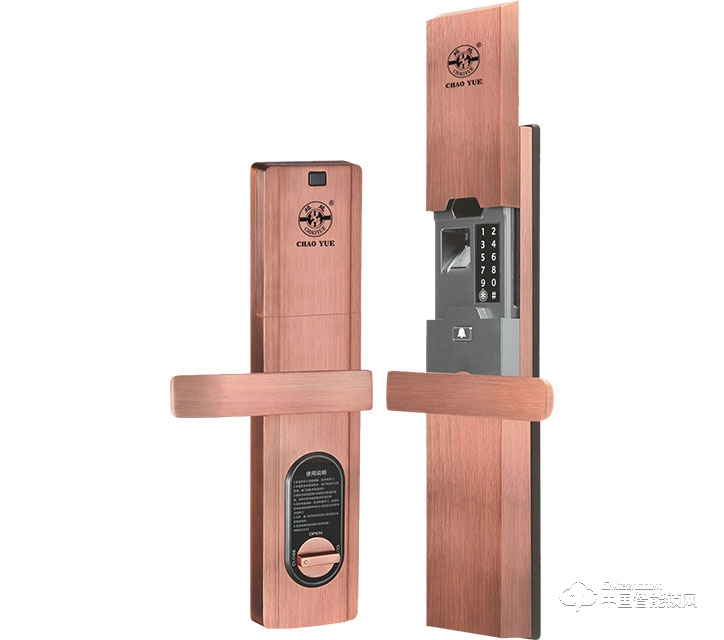 一馬平川指紋鎖Y-1116 家用防盜智能鎖 滑蓋指紋密碼鎖