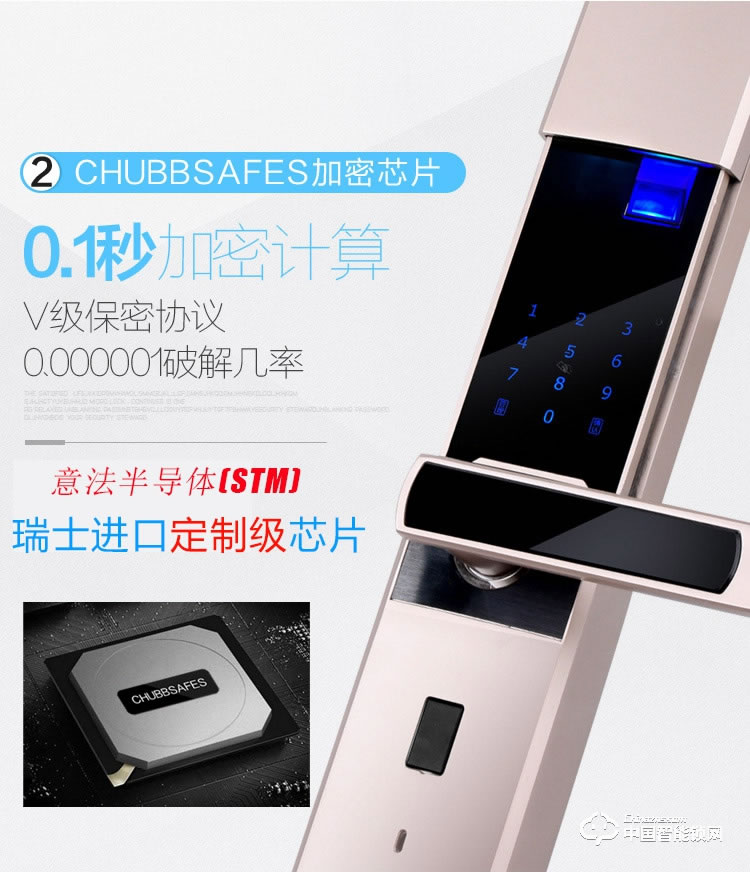 科帝倫智能鎖 半動指紋鎖-K86  全自動指紋鎖防盜門智能鎖