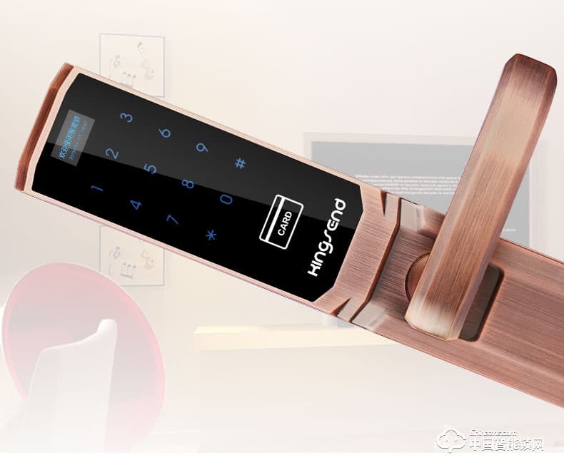 勁圣盾指紋鎖 全自動家用密碼鎖智能感應鎖