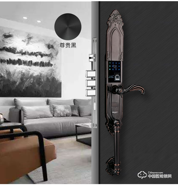 迪克曼智能鎖 智能鎖滑蓋鎖刷卡鎖A6