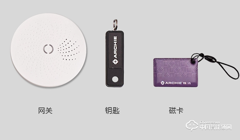 雅潔指紋鎖 AJ2041-02新款阿里智能磁卡密碼鎖