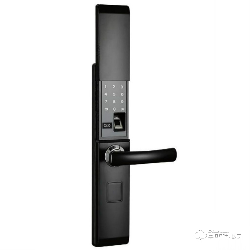 美蒙森手動(dòng)智能指紋鎖 防貓眼開(kāi)門(mén)