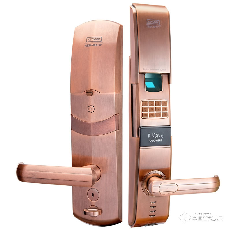 第吉爾指紋鎖 家用通用智能門鎖電子感應鎖