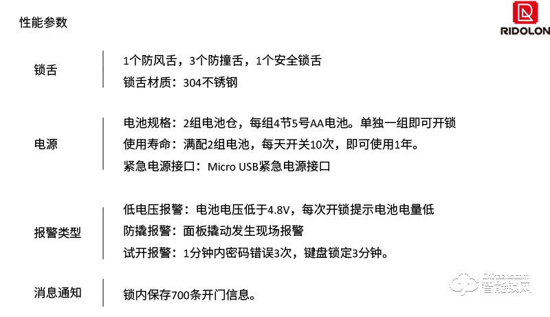 瑞東隆智能鎖 全自動鎖體AI指紋鎖密碼鎖V3