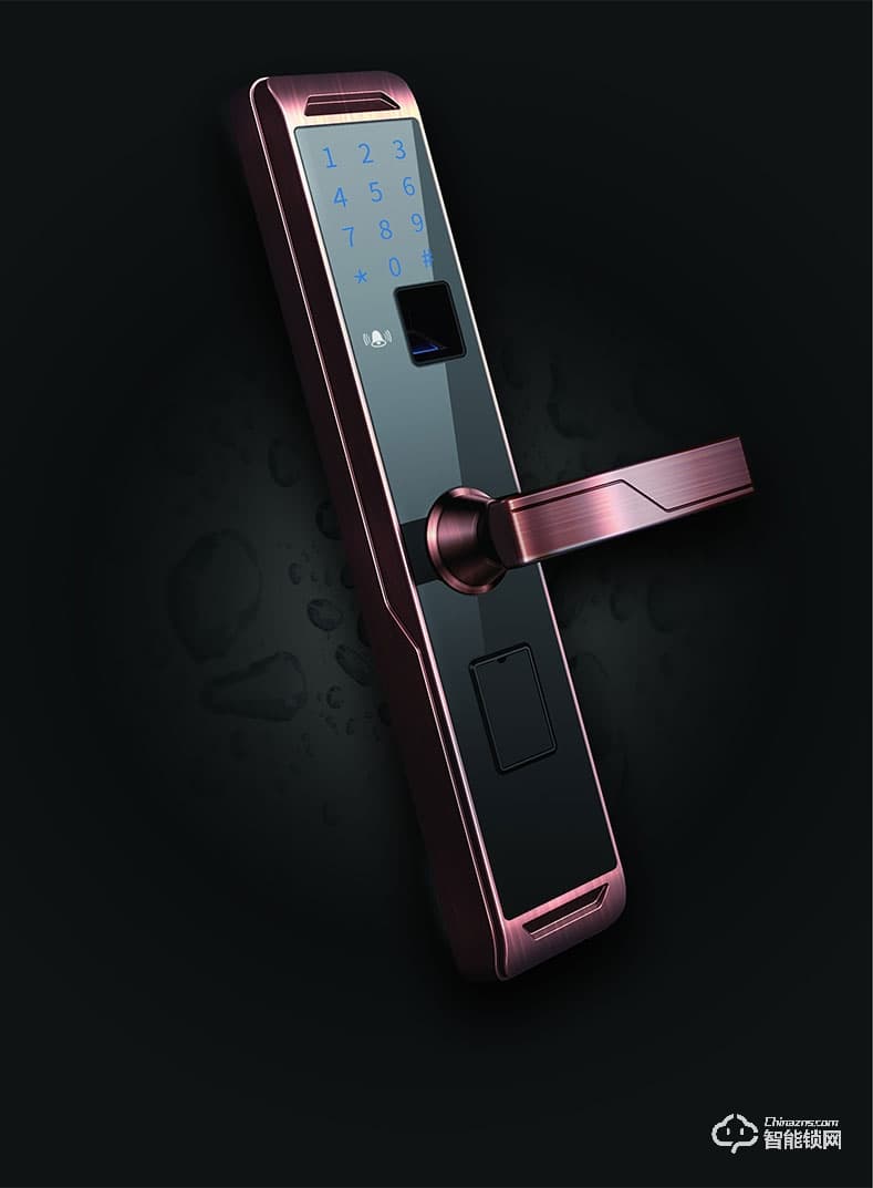 標居智能鎖 A5系列指紋密碼鎖 防盜門智能鎖