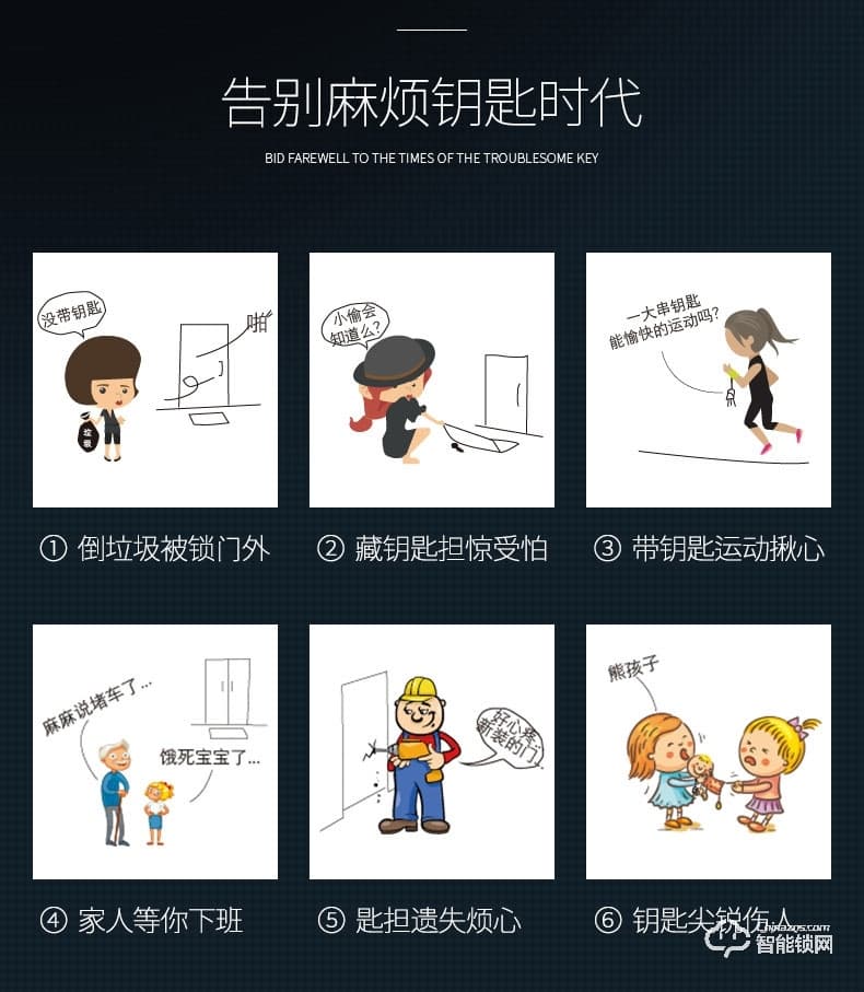 標居智能鎖 A5系列指紋密碼鎖 防盜門智能鎖