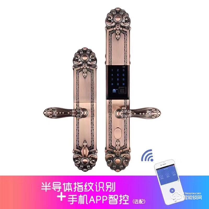 新銳智能鎖 指紋鎖家用防盜門全自動(dòng)密碼鎖電子鎖