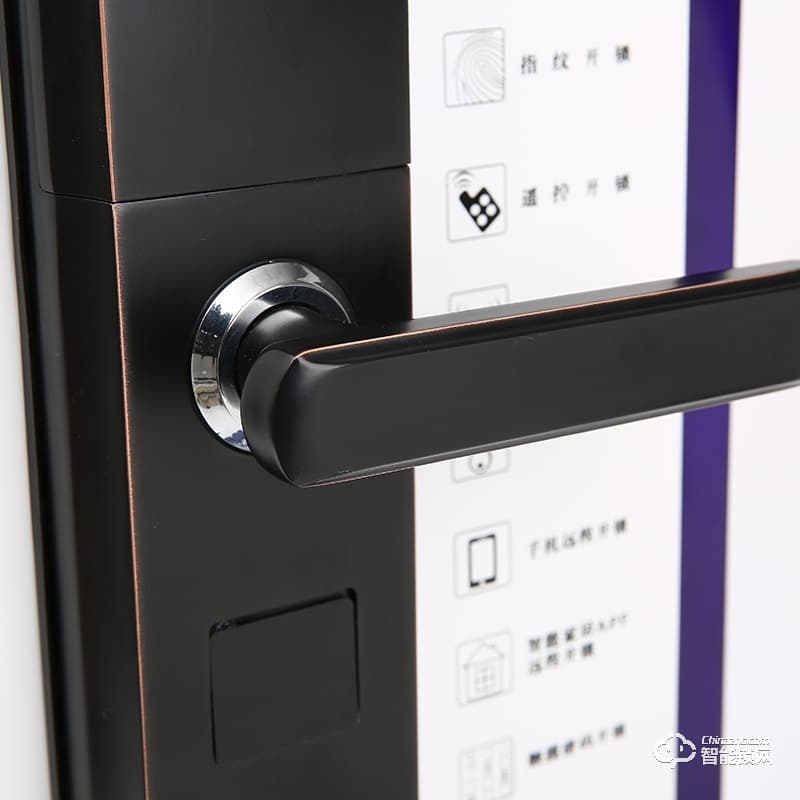 科登智能鎖 半自動滑蓋智能指紋鎖