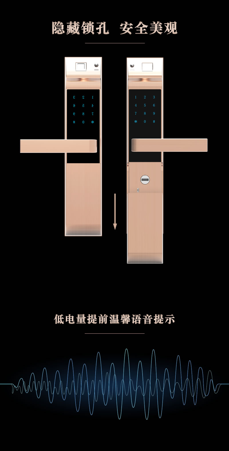 金網(wǎng)通智能鎖 8301臨時密碼C級鎖芯智能鎖