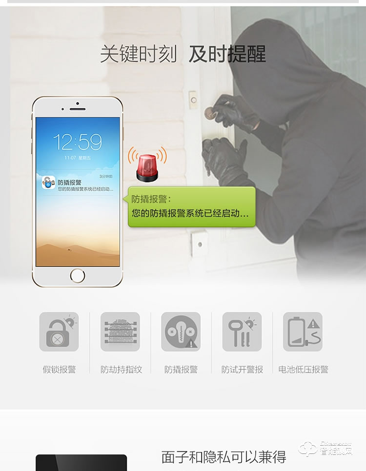 黑玫智能鎖 SN-618自動靜音滑蓋智能門鎖